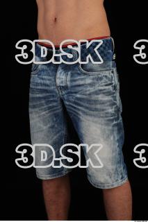 Thigh blue short jeans of Ross 0002